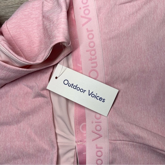 Outdoor Voices Pink Sleeveless Cutout Dress Size Large - Picture 7 of 9